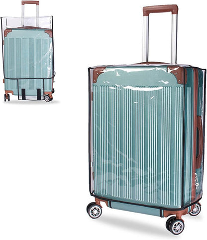 Transparent PVC Suitcase Protective Cover - 20 Inch - Anti-Dirt & Anti-Abrasion Dust Cover
