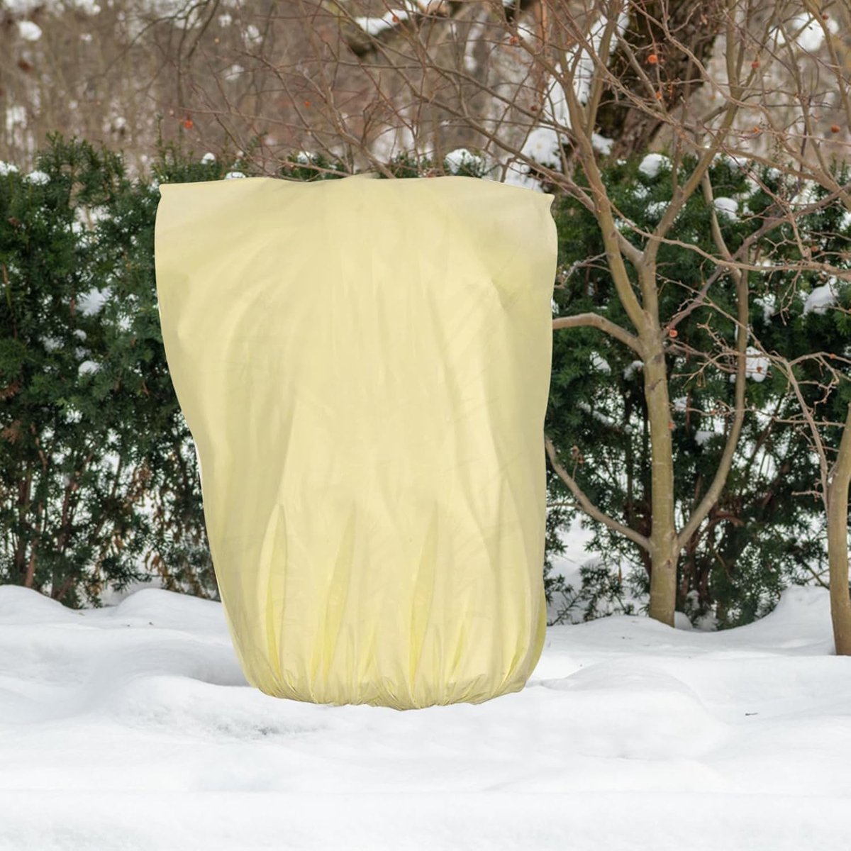 Winter covers for outdoor plants 120x180 cm - 2-pack - Frost protection - Reusable - With drawstring - Image 3