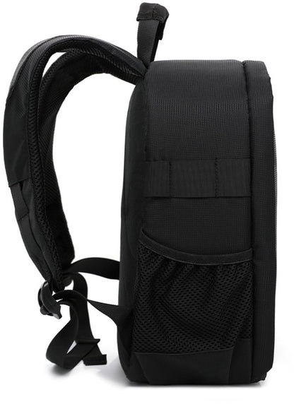 Professional waterproof outdoor photography SLR camera backpack travel bag - Red - Image 2