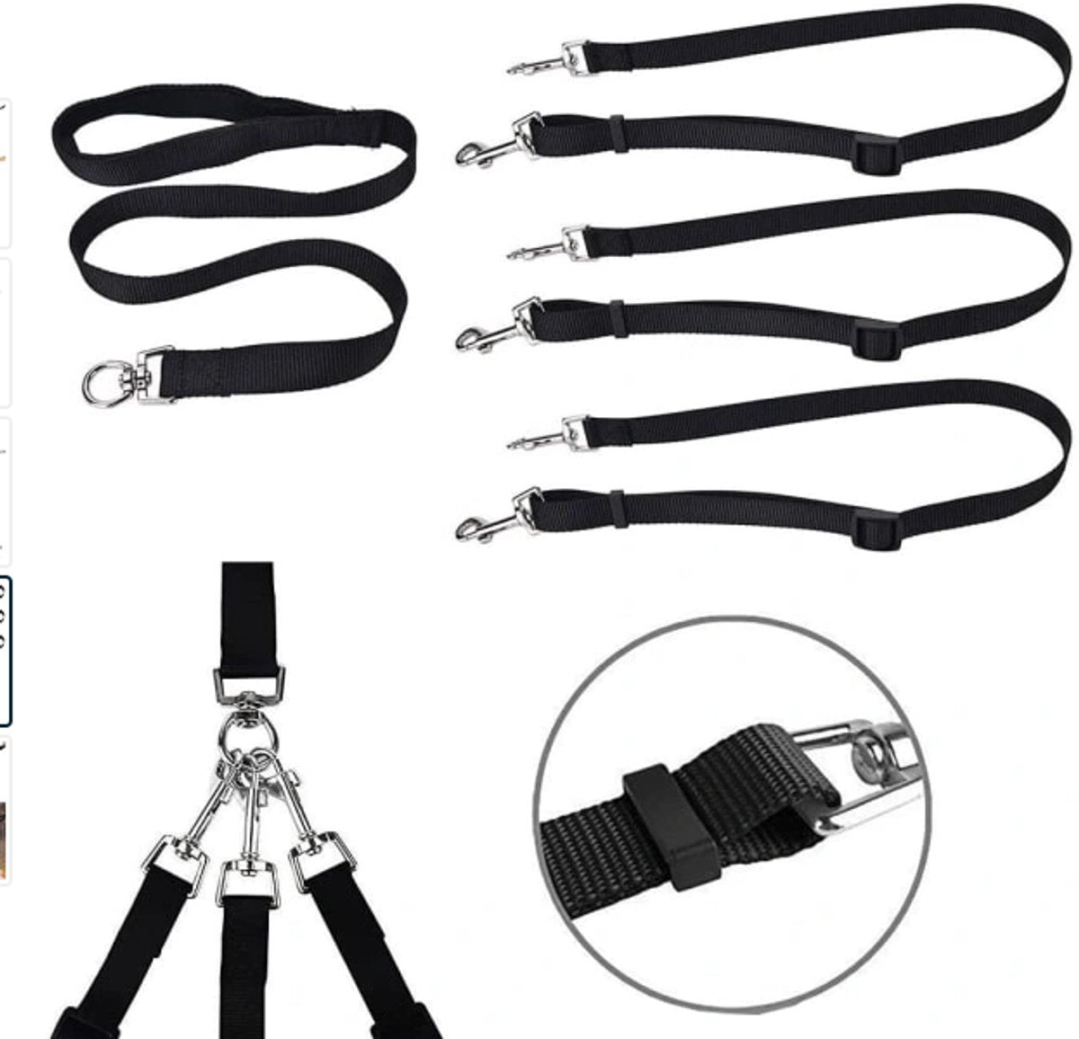 3-in-1 Dog Leash – Adjustable, detachable, for medium-sized dogs - Image 2