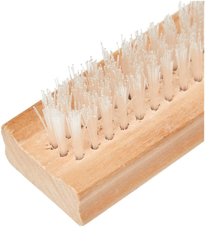 Nail brush - Wooden nail brush - Double-sided soft brush for cleaning nails - Nail and pedicure brush - Image 2