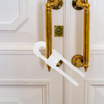 Child lock cabinets - Cabinet security for children - for cabinets and refrigerators - 5 pieces - White - Image 4