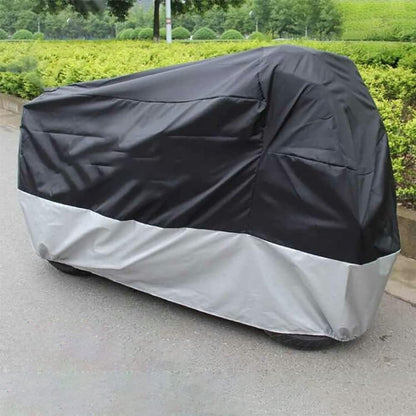 Motorcycle cover, Waterproof car cover with lock holes and storage bag, suitable for motorcycles up to 245 cm - Image 4