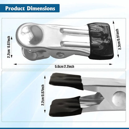 Stainless Steel Clothes Clips 40-piece – Strong, for outdoor use - Image 2