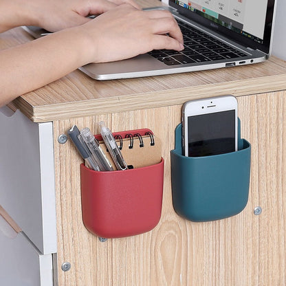 6-Piece Phone Wall Mount – Punch-Free, Storage Function - Image 2