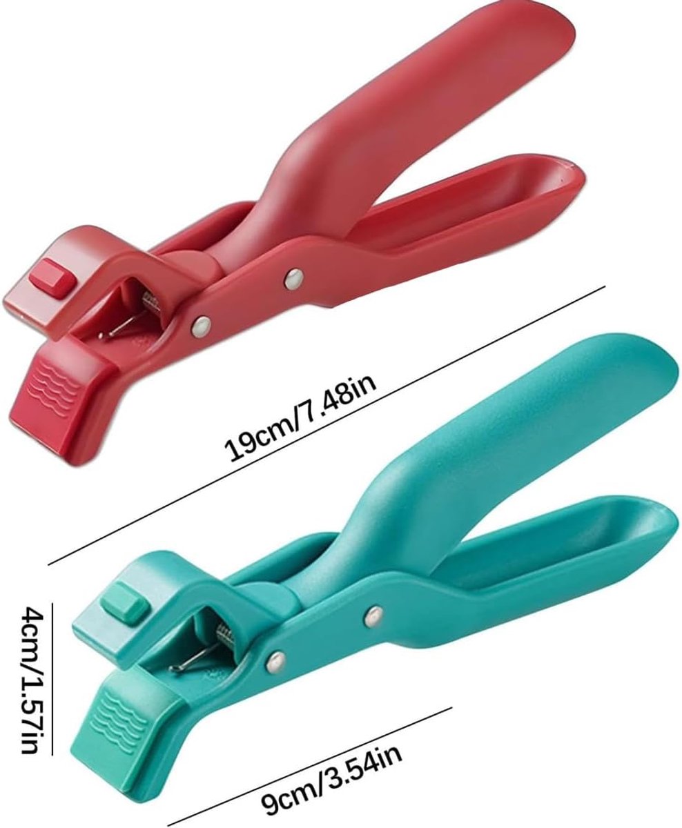 2-piece anti-burn clip for bowls - Kitchen use - Clip for hot dishes - Non-slip silicone clip for the kitchen - 2025 improved silicone clip - Image 5