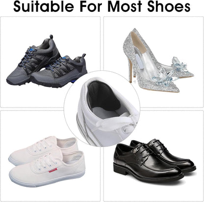 4-Pair Heel Sole - Anti-Slip Heel Sole for High Heels & Dress Shoes - Anti-Slip Heel - Self-Adhesive Heel Sole - Suitable for Loose-fitting Shoes, Anti-Slip Heel Sole - Unisex Anti-Wear Heel Protectors - Image 3