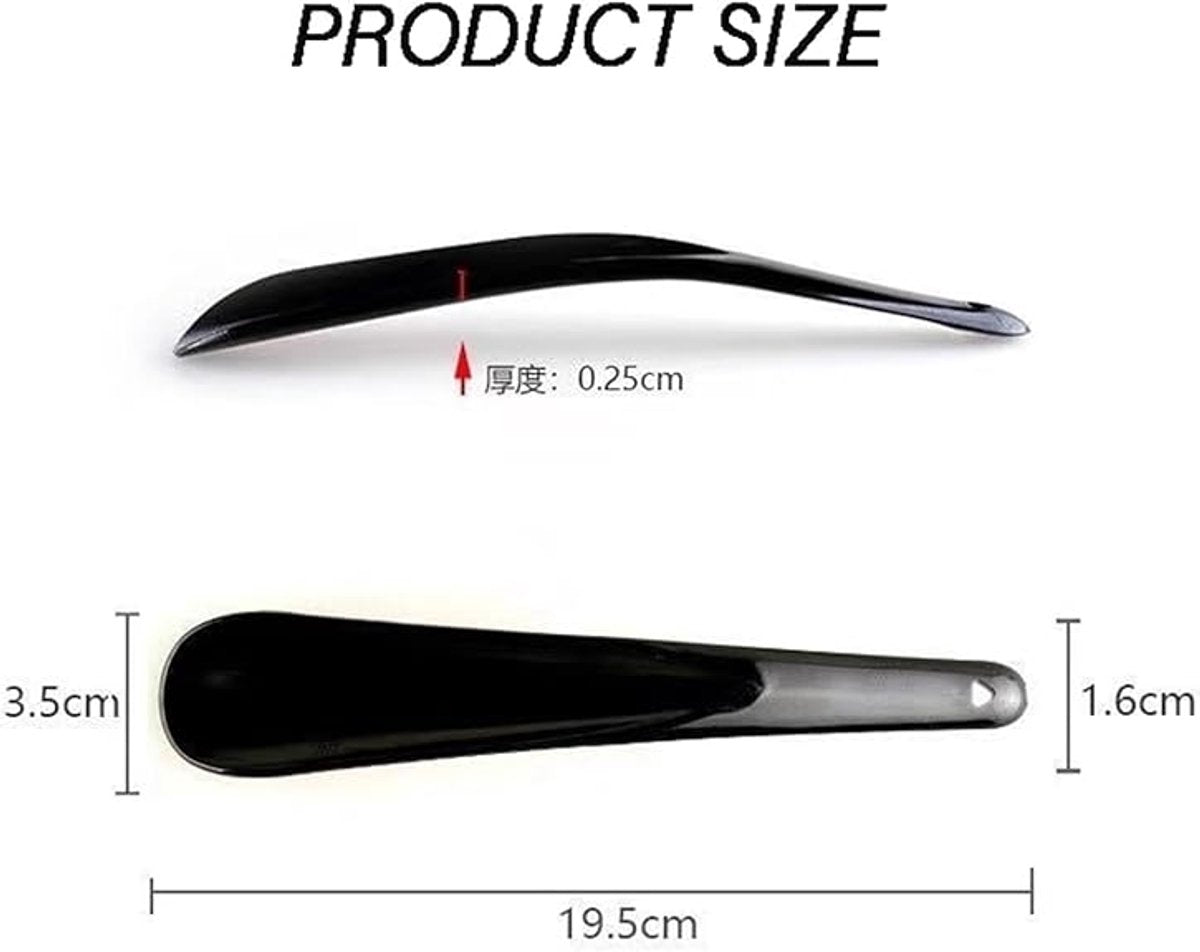 3 shoehorns - lightweight shoehorn - portable - easy to put on - suitable for travel and home use - Image 5