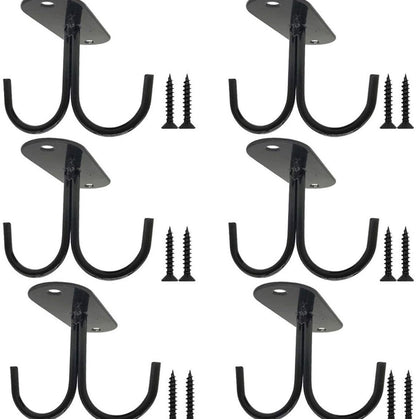 Mug holder with 6 hooks - Country style mug holder - Under-cabinet cup holder - With 12 hooks - For hanging mugs - coffee mugs, beer steins, and kitchen utensils - Image 3