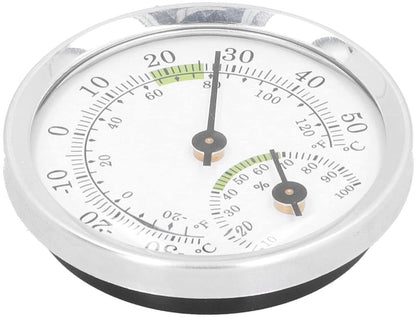Dial Thermometer-Hygrometer Mini - -30~50℃ - For Refrigerator & Cigar Box - Image 2