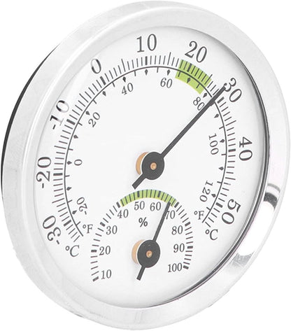 Dial Thermometer-Hygrometer Mini - -30~50℃ - For Refrigerator & Cigar Box - Image 4