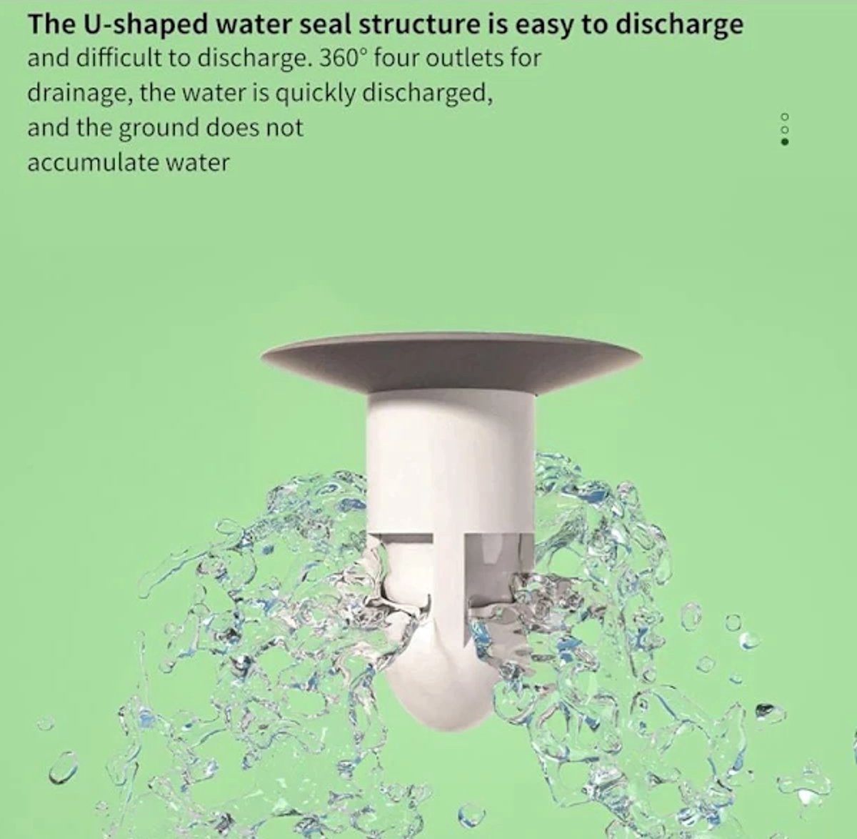 Non-return valve – Odor-proof, for shower/washbasin/kitchen - Image 4