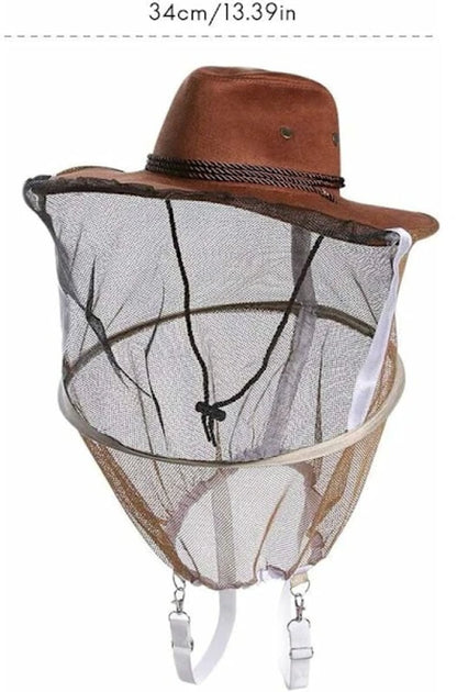Biodlar hat with Slöja – Poly-bomull, myggmask, outdoor/fiske - Image 4