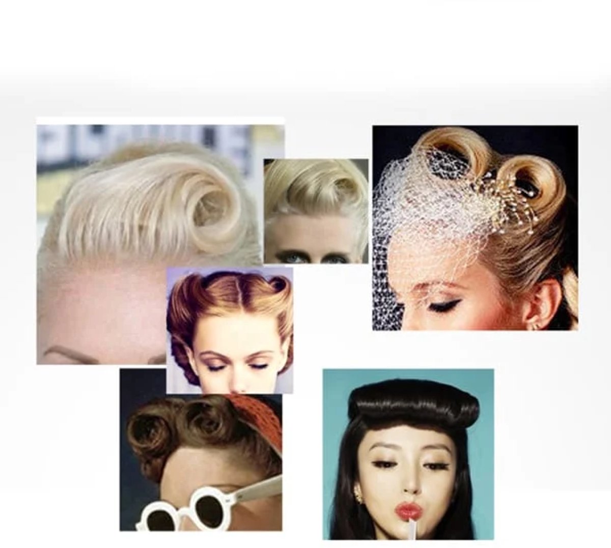 Hairdressing Tool 2-piece – Hair comb + roller curler - Image 3