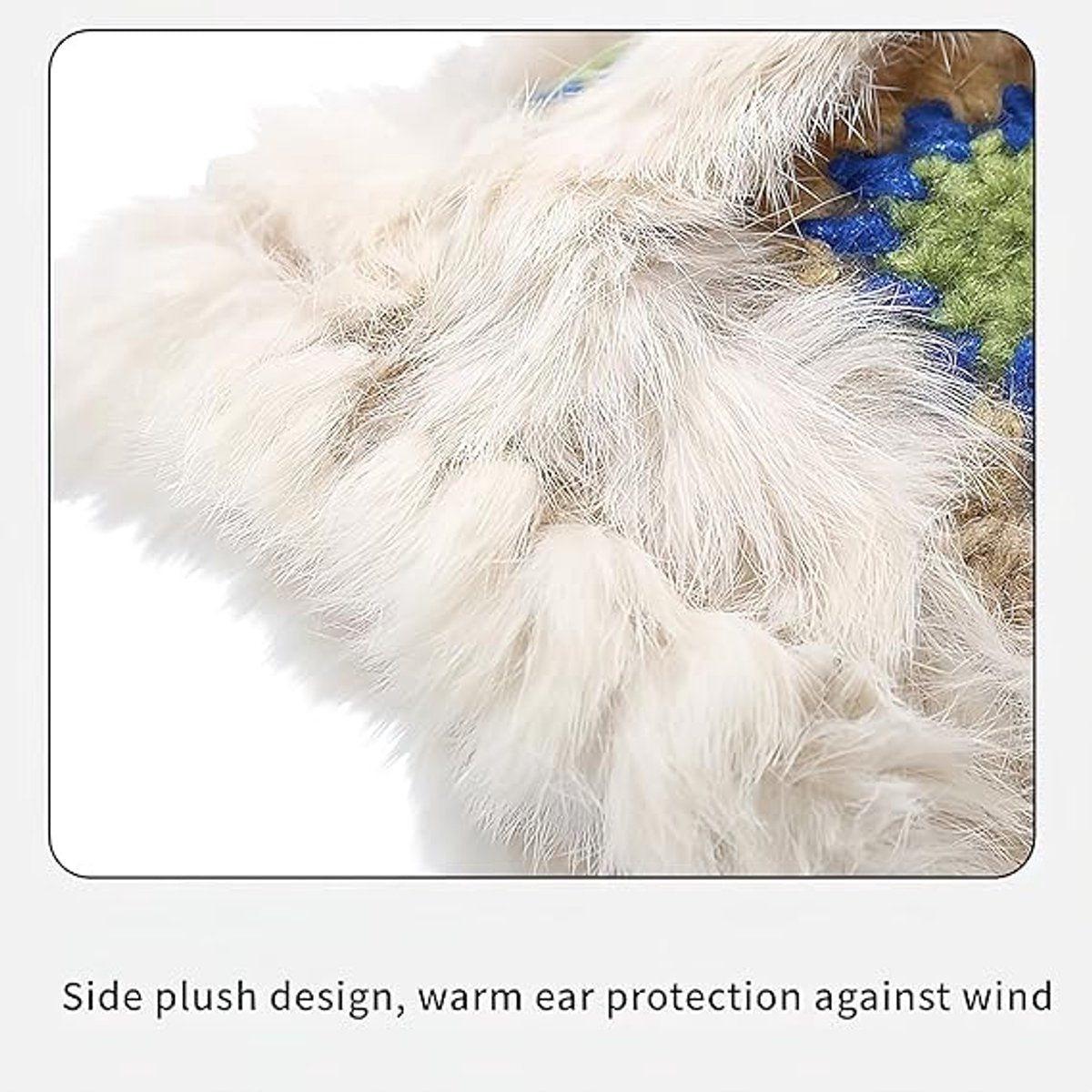 Soft plush fisherman's hat for winter - a cute and stylish warm sun hat for outdoors - suitable for ladies. - Image 2