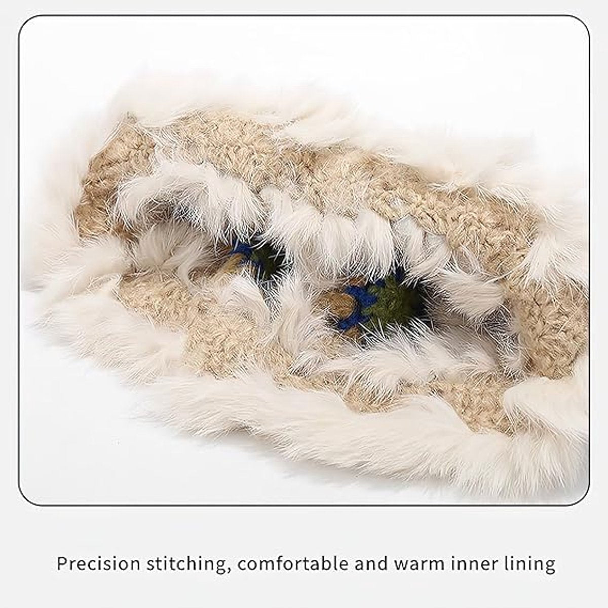 Soft plush fisherman's hat for winter - a cute and stylish warm sun hat for outdoors - suitable for ladies. - Image 4