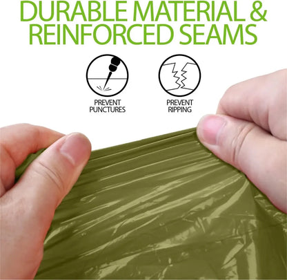4 pieces - Waterproof survival blanket - Emergency blanket - 125cm*100cm - Reversible - with Hood - Waterproof - Windproof - Portable - Thermal emergency blanket - Rescue blanket - Insulation blanket - Foil Blanket Insulated Survival Blankets - Image 5