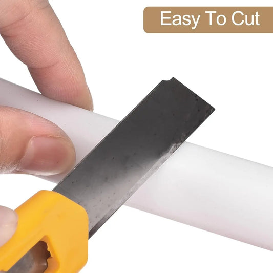 Shower Strip - Water Stopper - Shower Door Seal - Shower Threshold Leak Strip - 2.8*100cm - White - Self-Adhesive - Shower Threshold - Anti-water strip - for kitchen countertop, hob, bathtub - Image 3