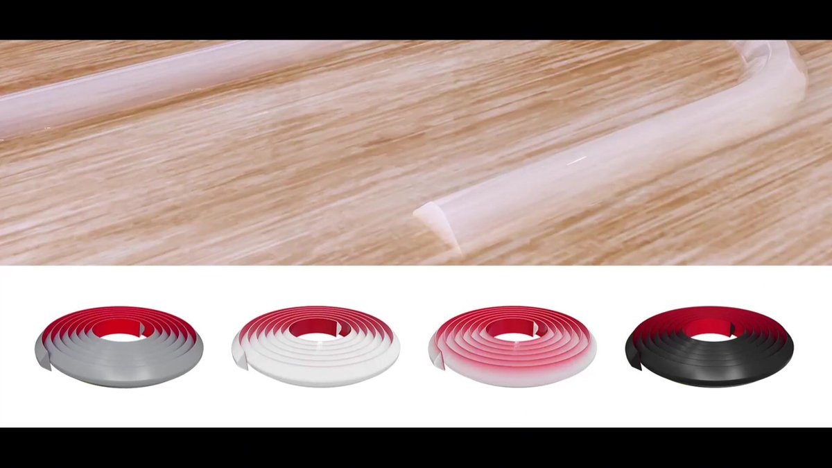 Water Threshold 100cm Grey - Shower Thresholds - Self-Adhesive Shower Water Barrier - Compact - Sanitary Water Stopper - Shower Threshold - Water Stopper - Shower - Bath - Leakage - Water Barrier - Mold - Sanitary - Anti-Water Strip - Foldable Shower Wate - Image 2