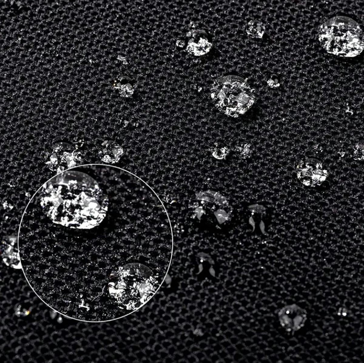 Waterproof Garden Set Protective Cover with Drawstring and Good Drainage - W242 x L160 x H100CM - Black Garden Furniture Cover - Garden Furniture Cover - Garden Set Cover - Lounge Set Cover - Garden Table Cover - Image 2