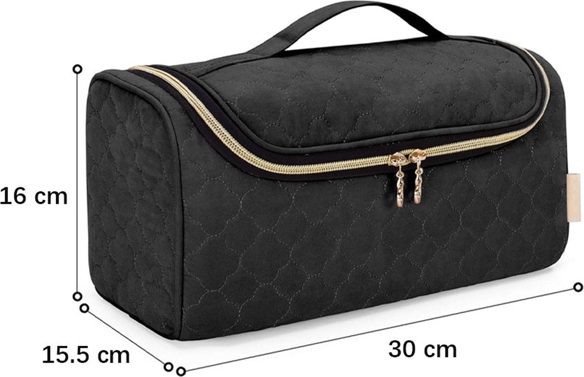 Travel Case Suitable for Dyson Hair Dryer - Hair Styler Storage Pouch - Straightener Attachment Travel Bag - With Compartments for Dyson Accessories - Hair Curler Accessories - Women's Toiletry Bag - Storage Bag - Travel Bag - Travel Pouch - Organizer - B - Image 2