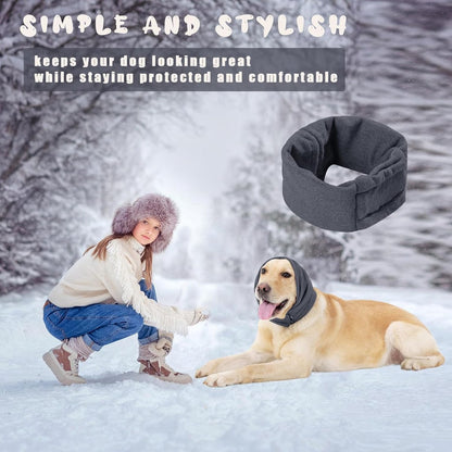 L - Noise-Reducing Ear Protectors for Dogs - Dog Ear Protector - Ear Protector for Dogs - Dog Ear Protector - Dog Ear Protection - Pet Cone - Noise-Dampening Dog Headband - Noise-Reducing Dog Ear Warmer - Keep Warm - Adjustable - Image 4