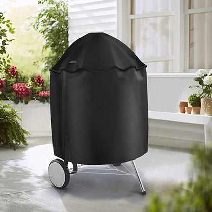 BBQ Cover - Barbecue Protective Cover - 70x70 cm - Round BBQ Cover - Waterproof - Universal Barbecue Cover - Outdoor Grill Cover - Round Barbecue - Waterproof UV Cover - Barbecue Cover - Oxford - Waterproof - Weatherproof - Cover - Image 5