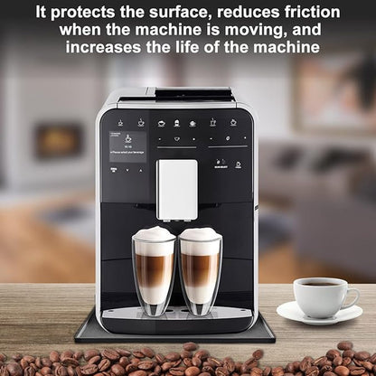 Silicone mat under coffee maker - 48x30cm - non-slip mat for coffee maker - barista accessories - grey - Image 4