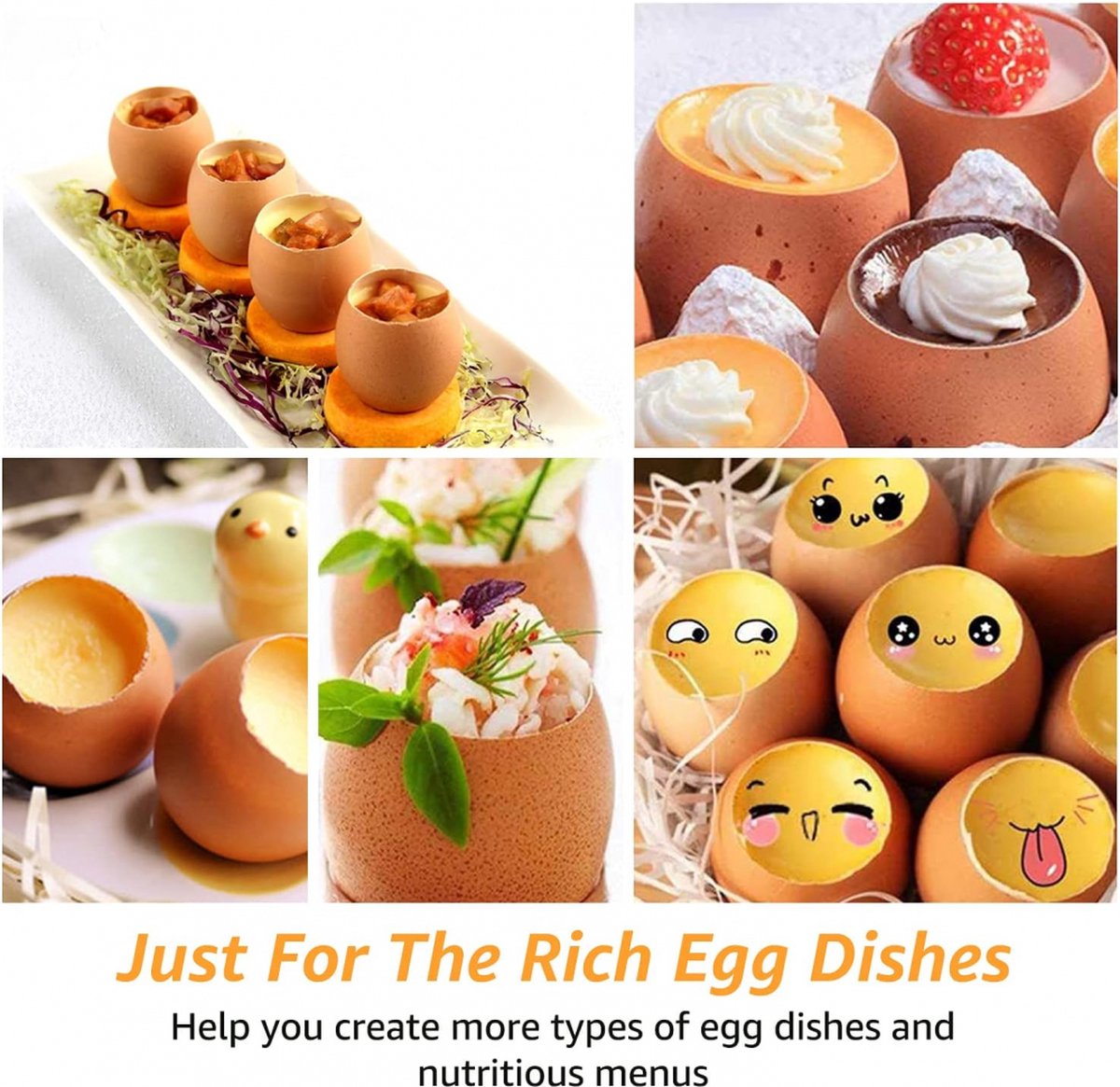 Eggshell Cutter - Stainless Steel - Egg Cutters - Eggshell Opener - Egg Decapitator - Egg Topper - Egg Unchopper - Egg Slicer - Kitchen Utensils - Silver - 1 Piece - Dishwasher Safe - Image 4