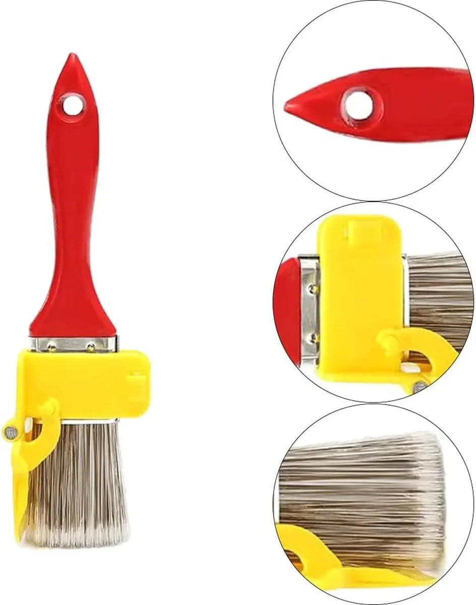 Paintbrushes - Brushes - Brush - Block brush - Wall paint - Detail brush - Painting / Painting supplies - Plastic handle - Versatile - 1-piece - Image 2