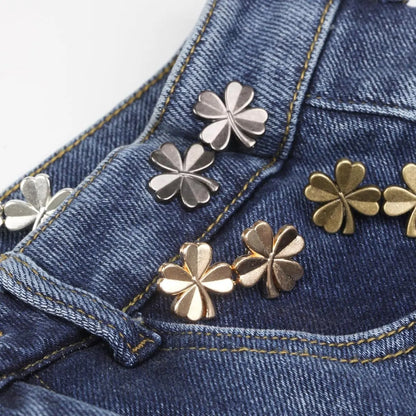 Trouser Waist Stretcher - Jeans buttons to tighten trousers - 8 pieces - Image 2