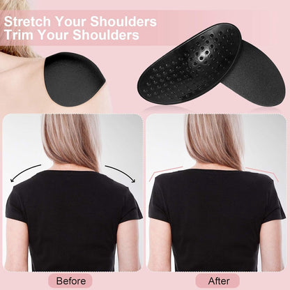Premium Self-Adhesive Shoulder Pads - 4 Pairs - Reusable - Shoulder Pads for Women's Clothing - Shoulder Pads for Clothing - Shoulder Pads - Silicone Shoulder Pads for Dresses - Breathable - Non-Slip Shoulder Height Enhancer - Image 5