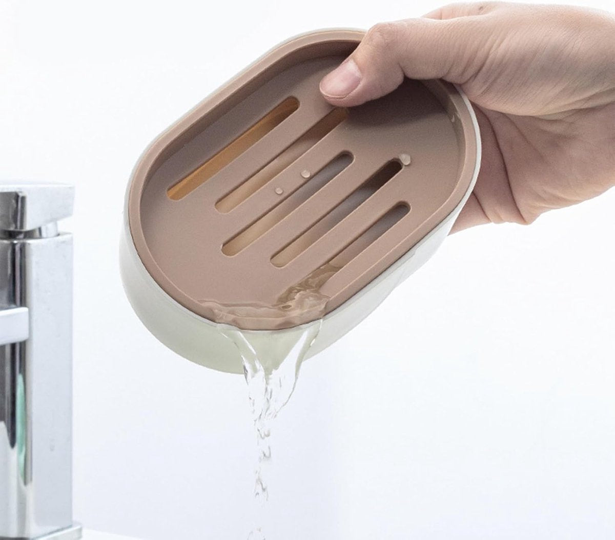 Soap Dish - 4 Pieces - Soap Holder With Drain And Lid - Soap Holders - Small Soap Dish - Hand Soap - Bathroom Accessories - Shower/Bathroom/Kitchen/Toilet/Travel - Travel Soap Box - Leakproof Soap Box - Plastic Soap Box - Soap Mat - Portable Bar Soap Case - Image 4