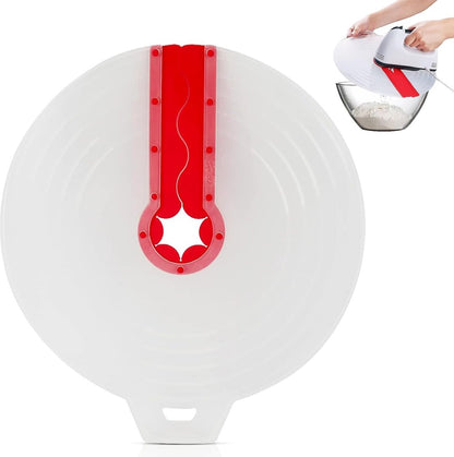 Immersion Blender Splatter Guard - Splash Guard - Splash Guard for Mixer - ø 34 Cm - Whisk & Beater - Silicone Anti-Splash Lid - Universal - Fits Most Immersion Blenders - Dishwasher Safe - Lid for Mixing Bowl - Kitchen Gadgets, Accessories - For Mixer