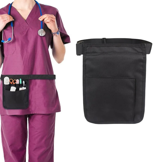 Nurse waist bag for women - Practical Waist Bags - small waist bag ladies - fanny pack ladies - multi-compartment bag - adjustable - Suitable For Nurses/Healthcare Professionals/Medical Volunteers