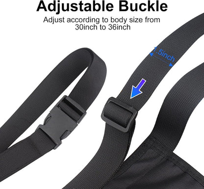 Nurse waist bag for women - Practical Waist Bags - small waist bag ladies - fanny pack ladies - multi-compartment bag - adjustable - Suitable For Nurses/Healthcare Professionals/Medical Volunteers - Image 4