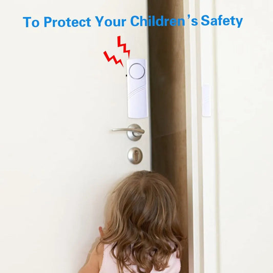 Alarm - 6-piece - Professional door/window alarm - Siren - Security Siren - Wireless anti-burglary alarm - Home burglary - Magnetically operated - Motion sensor - Window/door sensors - Practical - loud - 90dB - Safe and Rest assured - Image 3
