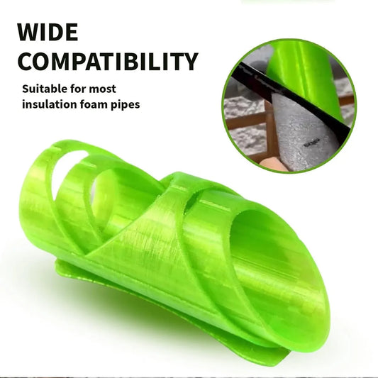 Foam Cutter - 3-piece - Styrofoam Cutters - Foam Cutter - for handmade foam - Precise Cuts Pipe Insulation Jacket - Styrofoam Shapes - Pipe Insulation Foam Cutter Lagging Jig - Easy Operation - Image 2