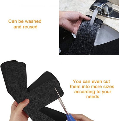 Pan Protectors - 6 Pieces - 38 Cm - Pan Protector - For Between Pans - Protection Set - Prevent Scratches on Cutlery - Anti-Scratch - Heat Resistant - Black - Image 4