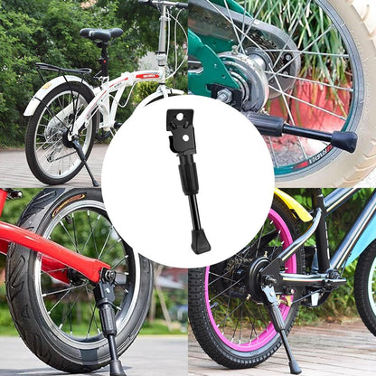 16 Inch - Bicycle Stand for Children's Bikes - MTB Kickstand - Single Bicycle Stand - Bicycle Accessories for Children - Bicycle Stand - Side Stand for Bicycles - Bicycle, E-Bike, City Bike & Mountain Bike - Pink - Easy to Install - Image 4
