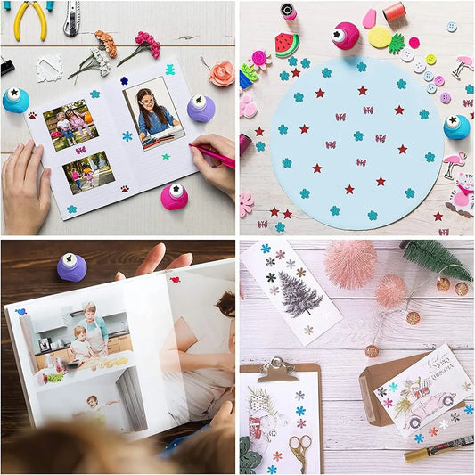 Creative Punch - interesting paper craft punch - shape punch - handmade hole punch - crafting - DIY handmade hole punch - for making greeting cards - artwork - Gift - 8-piece - for festival / Halloween / Christmas - Image 3