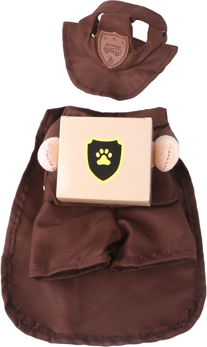 Dog Costume - Funny Dog Suit - Animal Clothing - Dog Fancy Dress Costumes - Dog Clothing for Dress-Up Party - Roleplay Cosplay Holiday Decorations - Funny Clothing for Pets - Size M - Courier Clothing - Image 4
