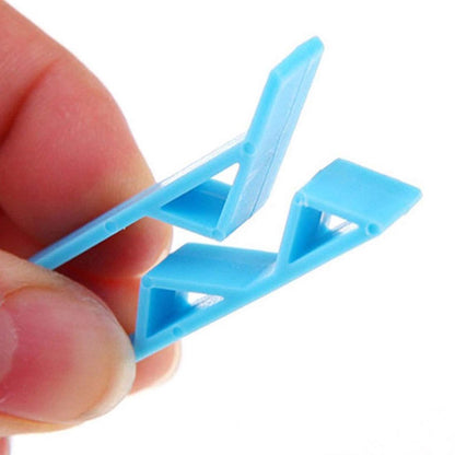 Trash Can Clips - 10 Pieces - Garbage Bag Grip - Garbage Bag Holder - Fixing Clips - Trash Can Fixation Clips - Waste Bag Clip Holder - Storage Clip - Anti-Slip Holder - For Garbage Bag - Garbage Bag Clamp - With Garbage Bag Closure Function - Plastic - B - Image 5