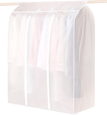 Garment Cover - Storage Bag - 90x100x50cm - Garment Bags with Zipper - Breathable & Dustproof - Transparent Window - Three-dimensional Dust Cover - Clothing Protective Bags - Wider, Sleeker, Moisture, Waterproof - Storage Bags for Clothing - Dresses/ Coat