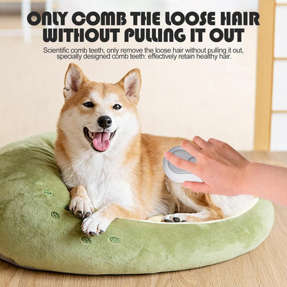 3-in-1 Steam Brush for Cats and Dogs - USB - Massage Comb - Hair Remover Brush - Dog Brush - Cat Brush with Water Reservoir and Release Button - Pet Grooming - Long/Short Hair - Self-Cleaning Soft Steam Brush for Cat and Dog - Image 5
