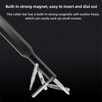 24-piece - High-quality Precision screwdriver set - Professional small compact screwdriver repair kit - portable mini tool set - Universal - for Smartphone / glasses / watch / laptop - with Phillips head flat head - magnetic - Image 2