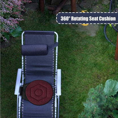 Swivel Cushion - ø 40 Cm - Flexible Swivel Cushion - Flexible Swivel Disc - Swivel Cushion - Wheelchair Cushion - Anti-slip - Car Entry Aid - Rotation Cushion - Pregnant Woman / Elderly - Aid for Turning and Moving in Car, Chair or Bed - Image 2