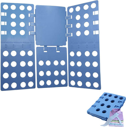 Clothes Folding Board - Laundry Folding Board - Folding Board - Folding Aid - Clothes Folder - Folding Aid - Shirt Organizer - Folding Board Folder - Flipfold - Folding Board for Shirts, Shirts, and Sweaters - Fold All Your Clothes Quickly and Easily - Bl