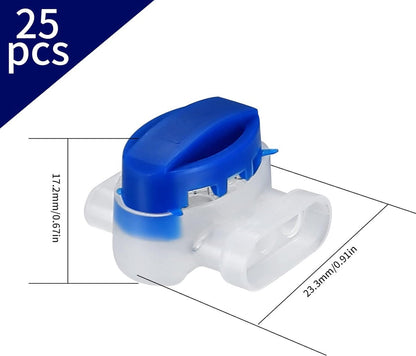 Gel Connector - 25 Pieces - Cable Connector - Model 314 - Boundary Wire - Perimeter Wire Connectors - Robotic Mower Wire Connector - Waterproof Cable Clamp - for Robotic Mowers / Garden / Outdoor / Car - Gel-Filled Splice Connector - Image 5