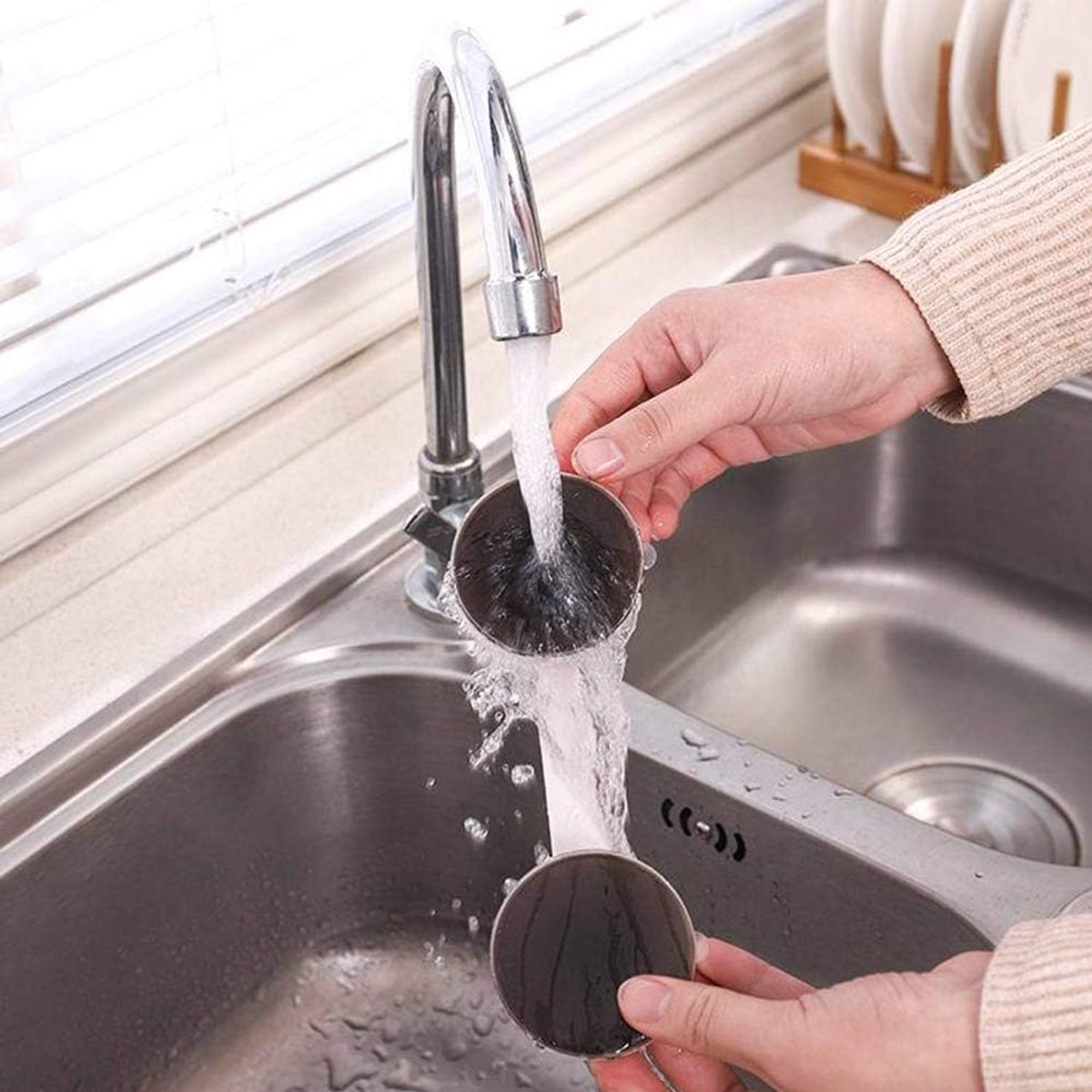 Small Handle with Suction Cup - Handle with Suction Cup - No Drilling Required Shower Support - Bathroom Wall Grab Bar - Suitable for Shower and Toilet - Safety Handle - Moisture Resistant - Handle for the Elderly and Children - Image 4